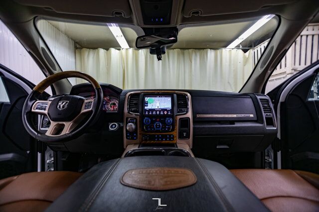 2017 Ram 1500 4x4 Crew Cab Longhorn Leather Roof Nav Red Deer AB