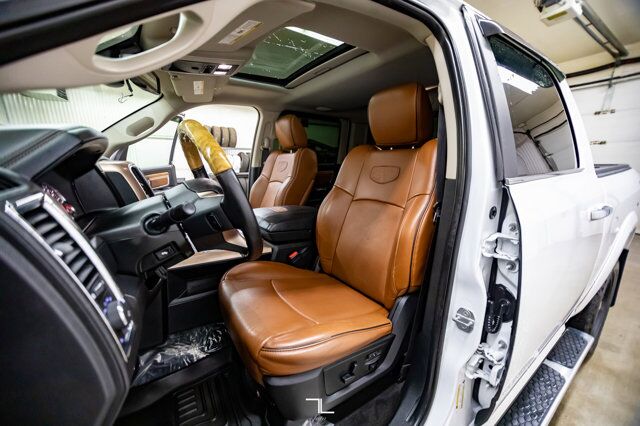 2017 Ram 1500 4x4 Crew Cab Longhorn Leather Roof Nav Red Deer AB