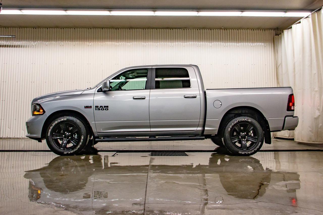 2017 Ram 1500 4x4 Crew Cab Night Edition Leather Roof Nav Red Deer AB