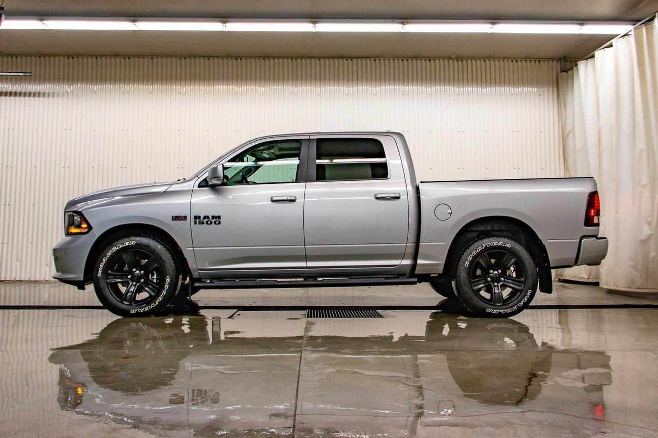 2017 Ram 1500 4x4 Crew Cab Night Edition Leather Roof Nav Red Deer AB