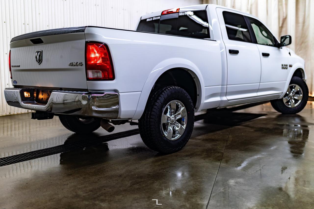 2017 Ram 1500 4x4 Crew Cab Outdoorsman BCam 6.5 Ft. Box Red Deer AB