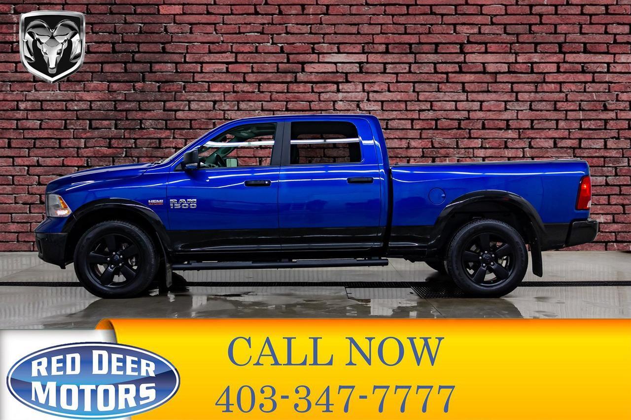 2017 Ram 1500 4x4 Crew Cab Outdoorsman BCam Roof