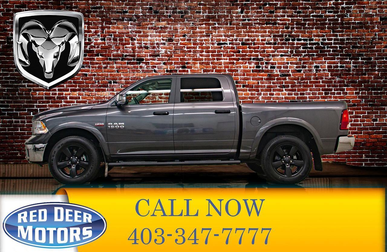 2017 Ram 1500 4x4 Crew Cab Outdoorsman Roof BCam