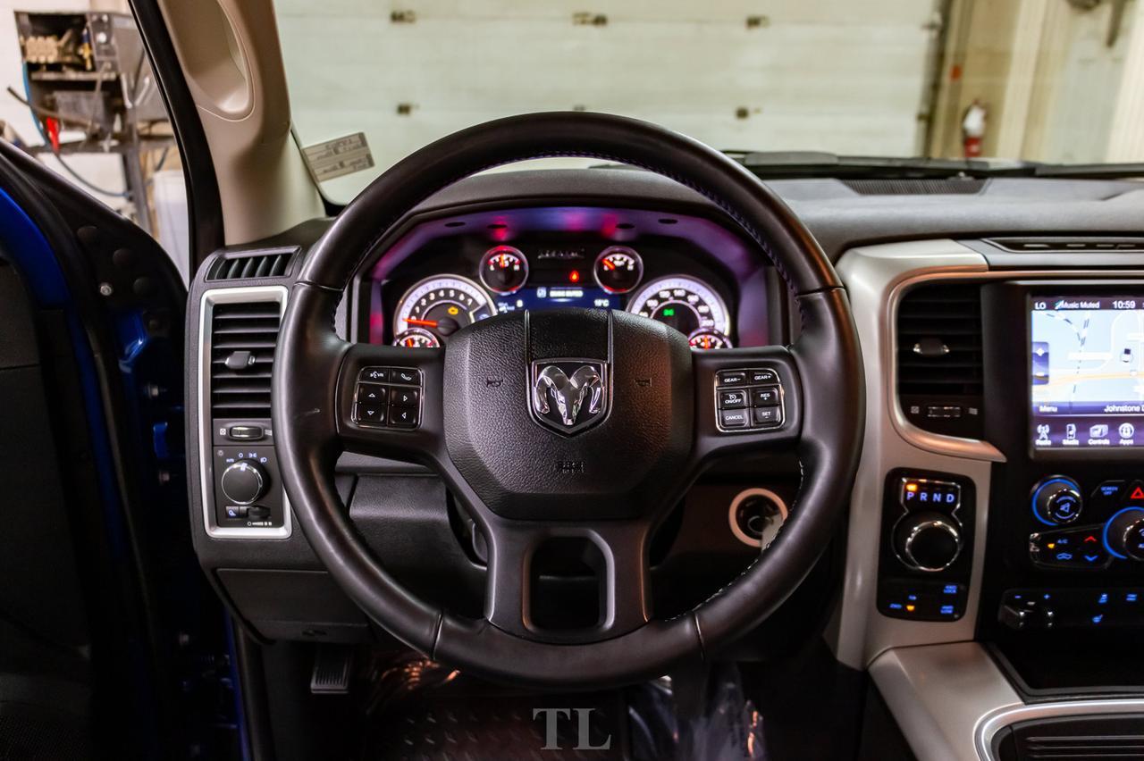 2017 Ram 1500 4x4 Crew Cab SLT Nav Roof Bcam Red Deer AB