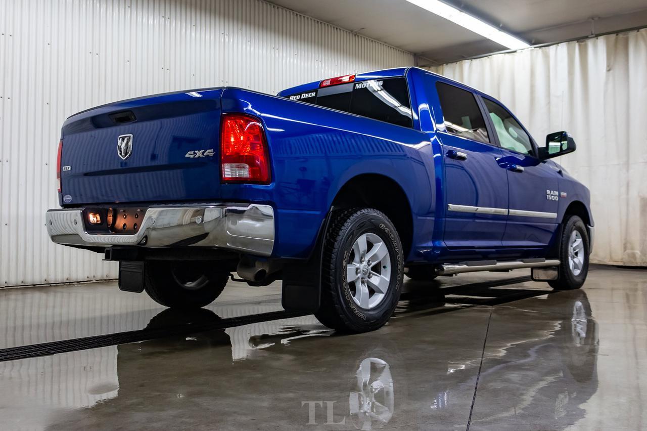 2017 Ram 1500 4x4 Crew Cab SLT Nav Roof Bcam Red Deer AB