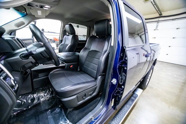 2017 Ram 1500 4x4 Crew Cab Sport Leather BCam Red Deer AB