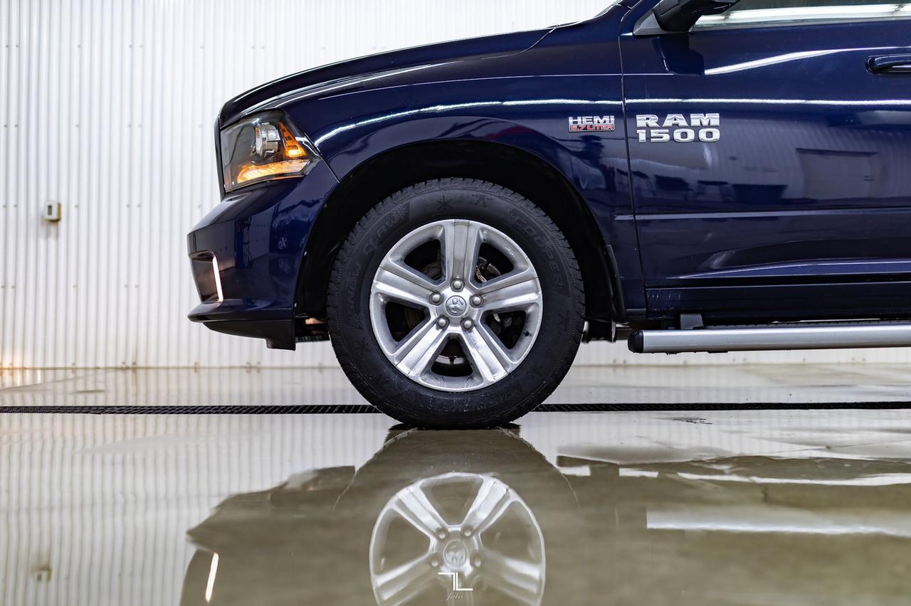 2017 Ram 1500 4x4 Crew Cab Sport Leather BCam Red Deer AB