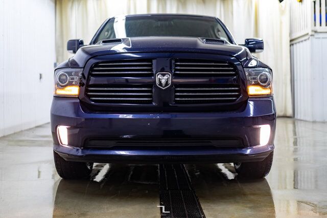 2017 Ram 1500 4x4 Crew Cab Sport Leather BCam Red Deer AB