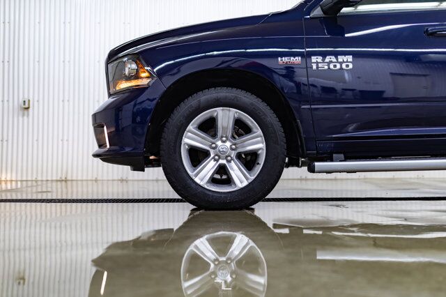 2017 Ram 1500 4x4 Crew Cab Sport Leather BCam Red Deer AB