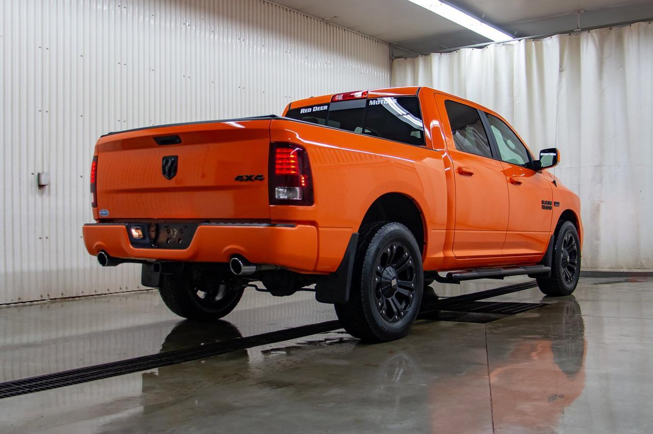 2017 Ram 1500 4x4 Crew Cab Sport Leather Nav Red Deer AB