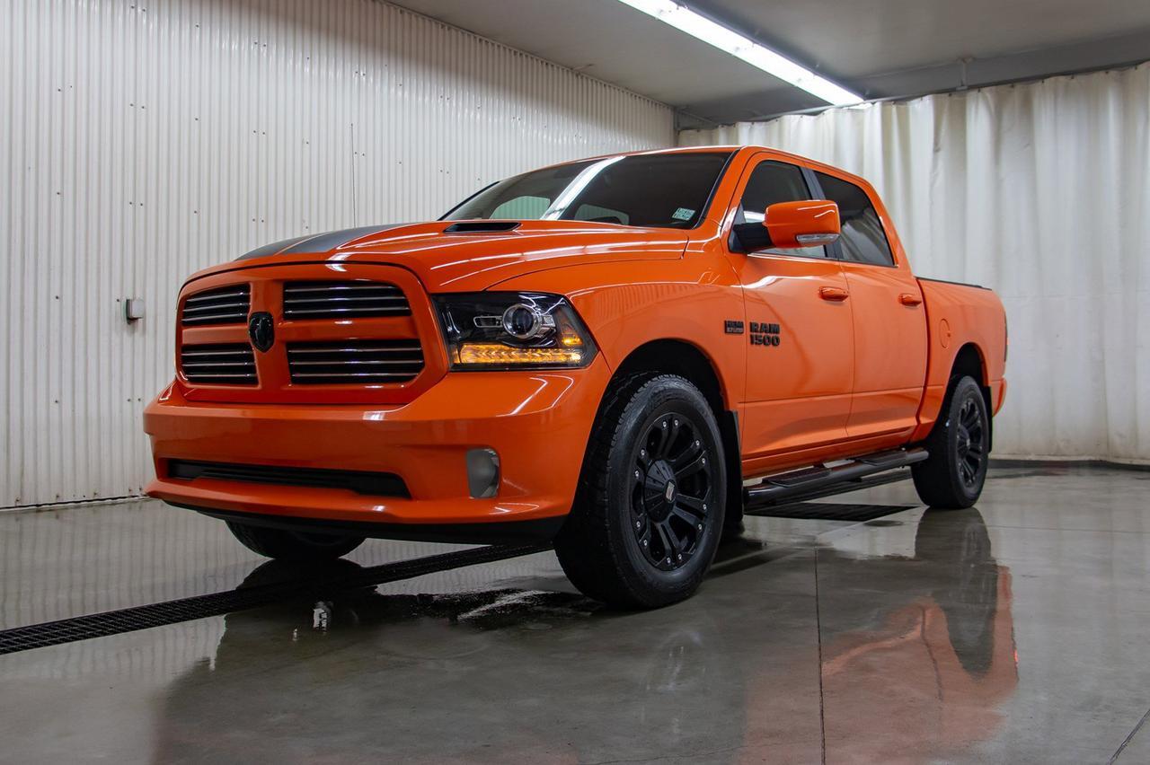 2017 Ram 1500 4x4 Crew Cab Sport Leather Nav Red Deer AB