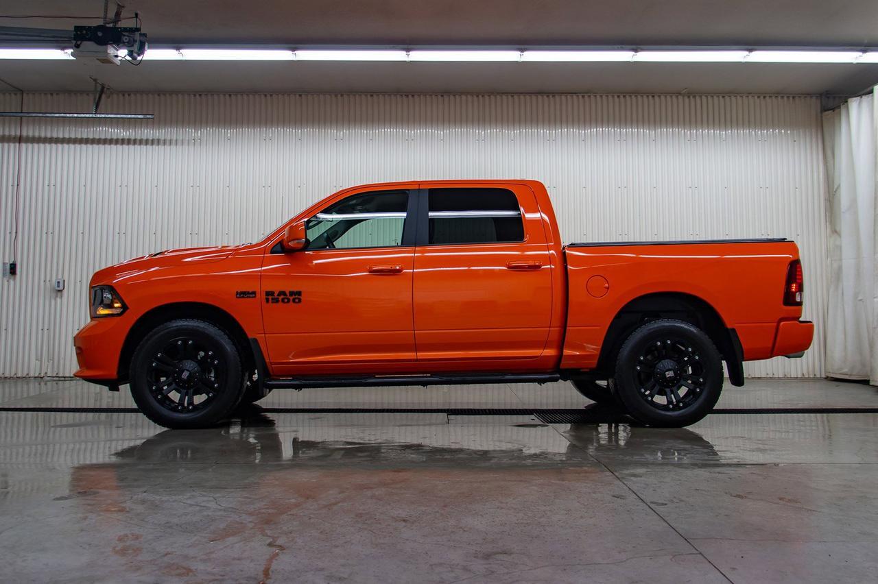 2017 Ram 1500 4x4 Crew Cab Sport Leather Nav Red Deer AB