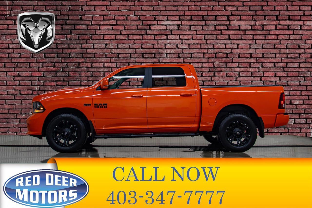 2017 Ram 1500 4x4 Crew Cab Sport Leather Nav