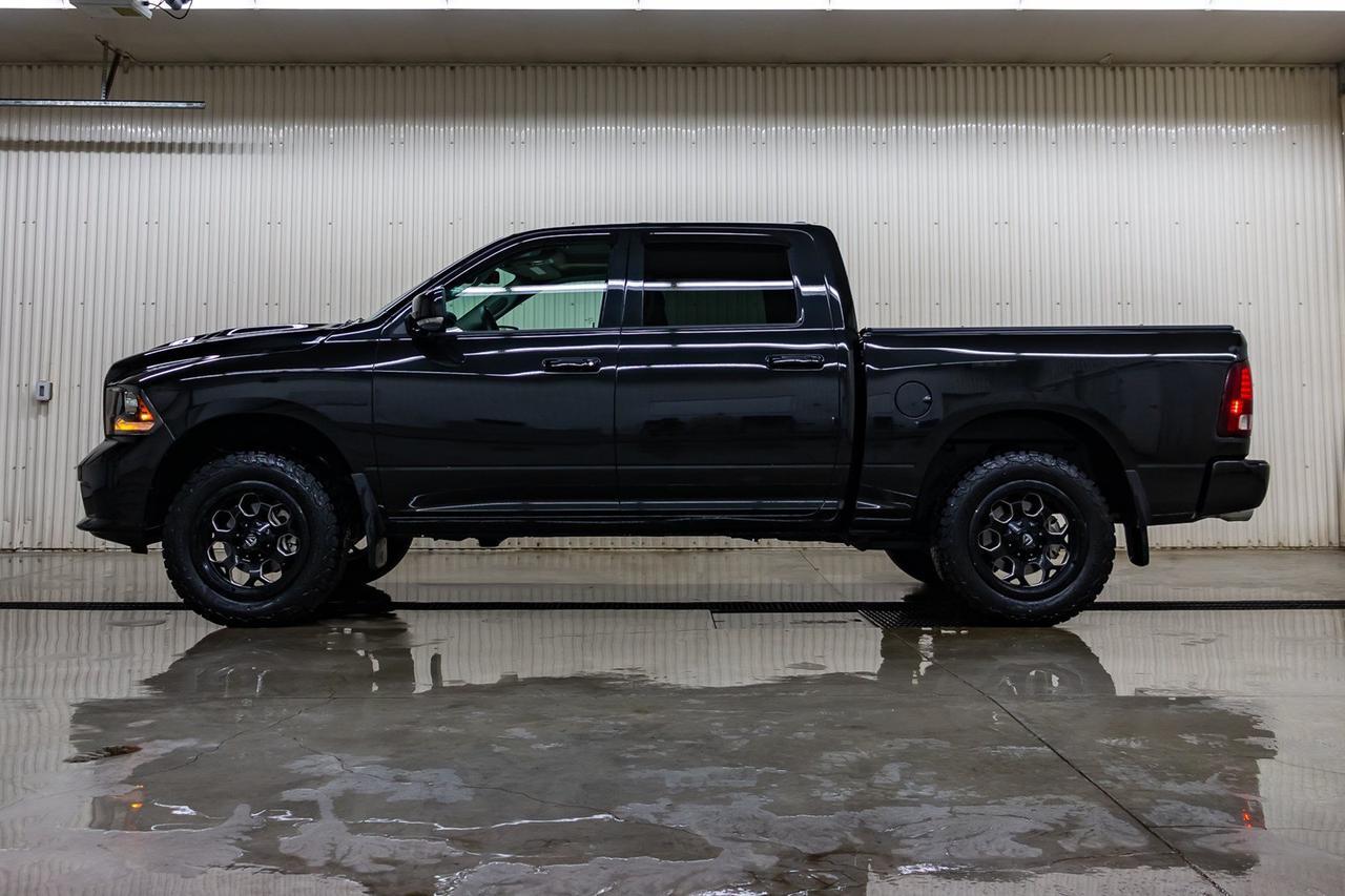 2017 Ram 1500 4x4 Crew Cab Sport Leather Roof BCam Red Deer AB