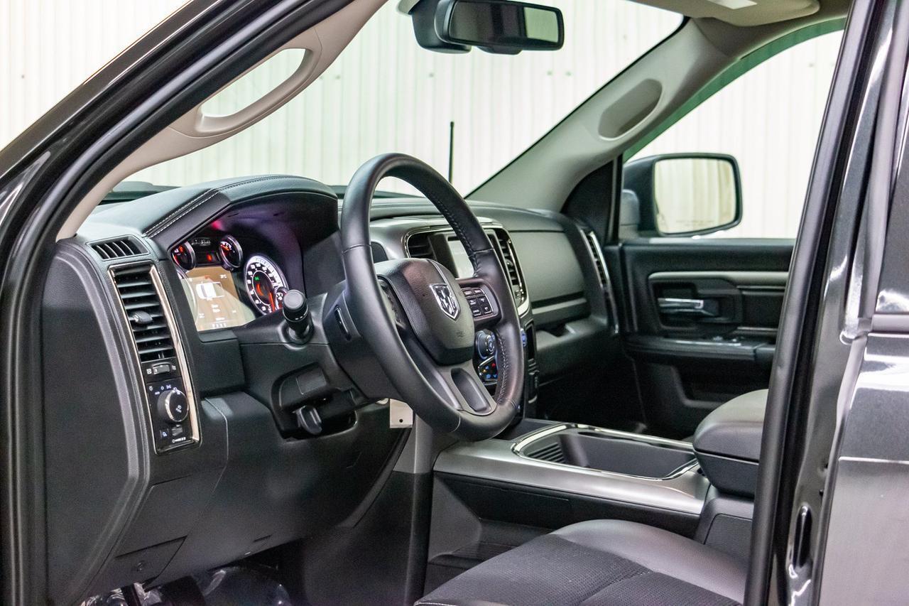 2017 Ram 1500 4x4 Crew Cab Sport Leather Roof BCam Red Deer AB