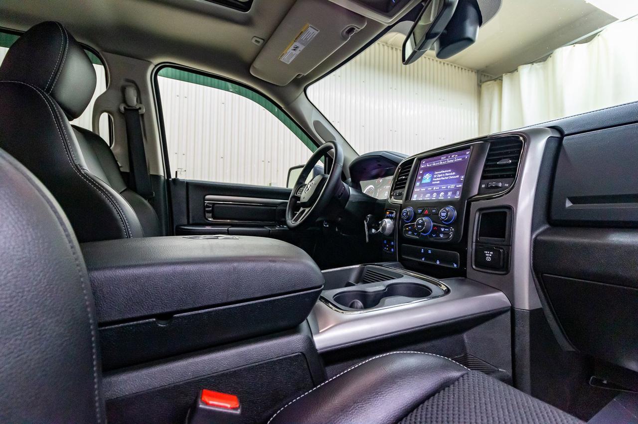 2017 Ram 1500 4x4 Crew Cab Sport Leather Roof BCam Red Deer AB