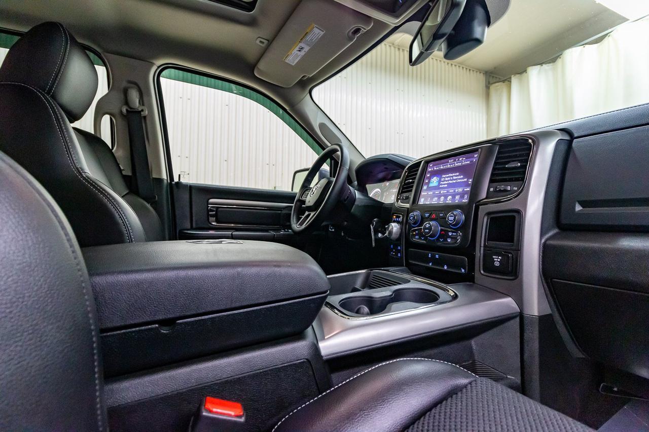 2017 Ram 1500 4x4 Crew Cab Sport Leather Roof BCam Red Deer AB