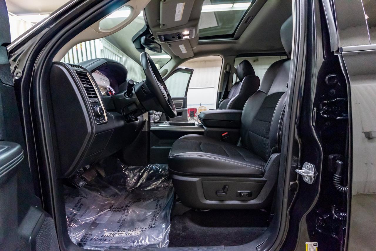 2017 Ram 1500 4x4 Crew Cab Sport Leather Roof BCam Red Deer AB