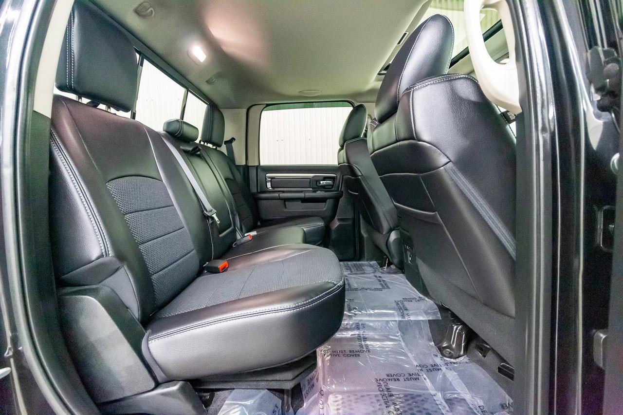 2017 Ram 1500 4x4 Crew Cab Sport Leather Roof BCam Red Deer AB