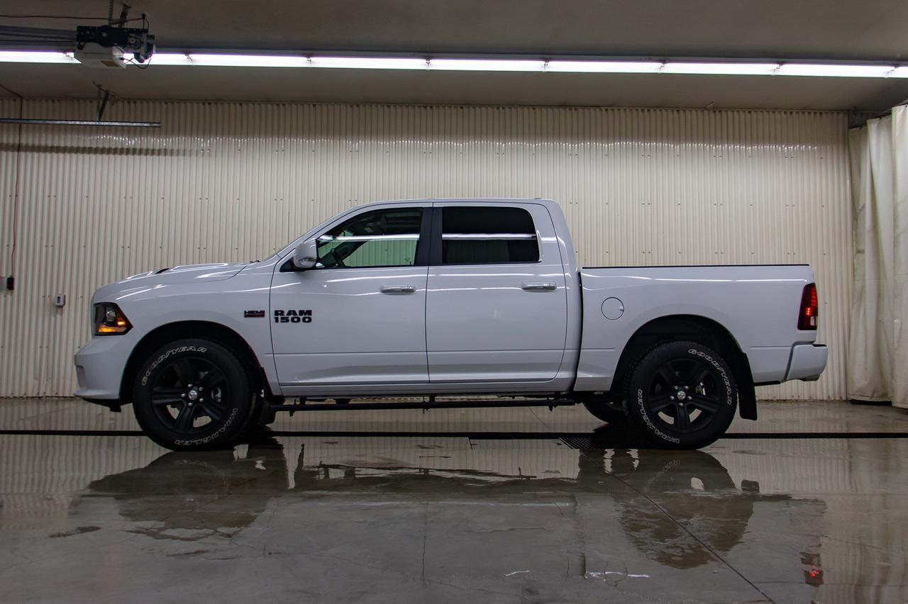 2017 Ram 1500 4x4 Crew Cab Sport Leather Roof Nav Red Deer AB