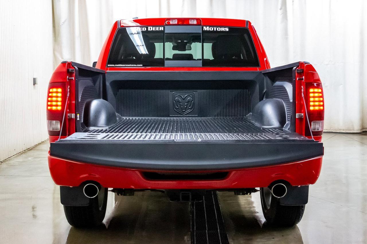 2017 Ram 1500 4x4 Crew Cab Sport Leather Roof Nav Red Deer AB