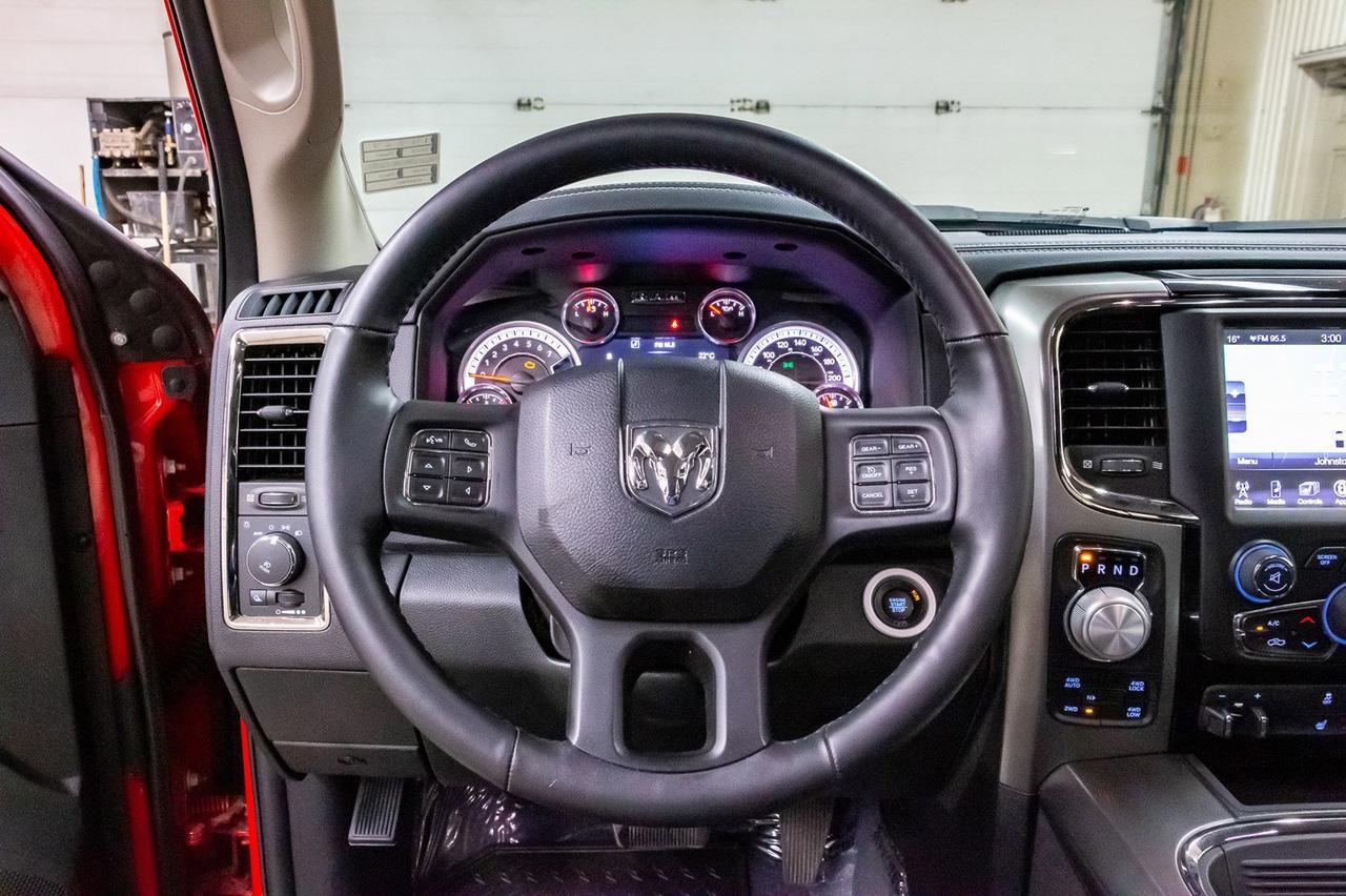 2017 Ram 1500 4x4 Crew Cab Sport Leather Roof Nav Red Deer AB