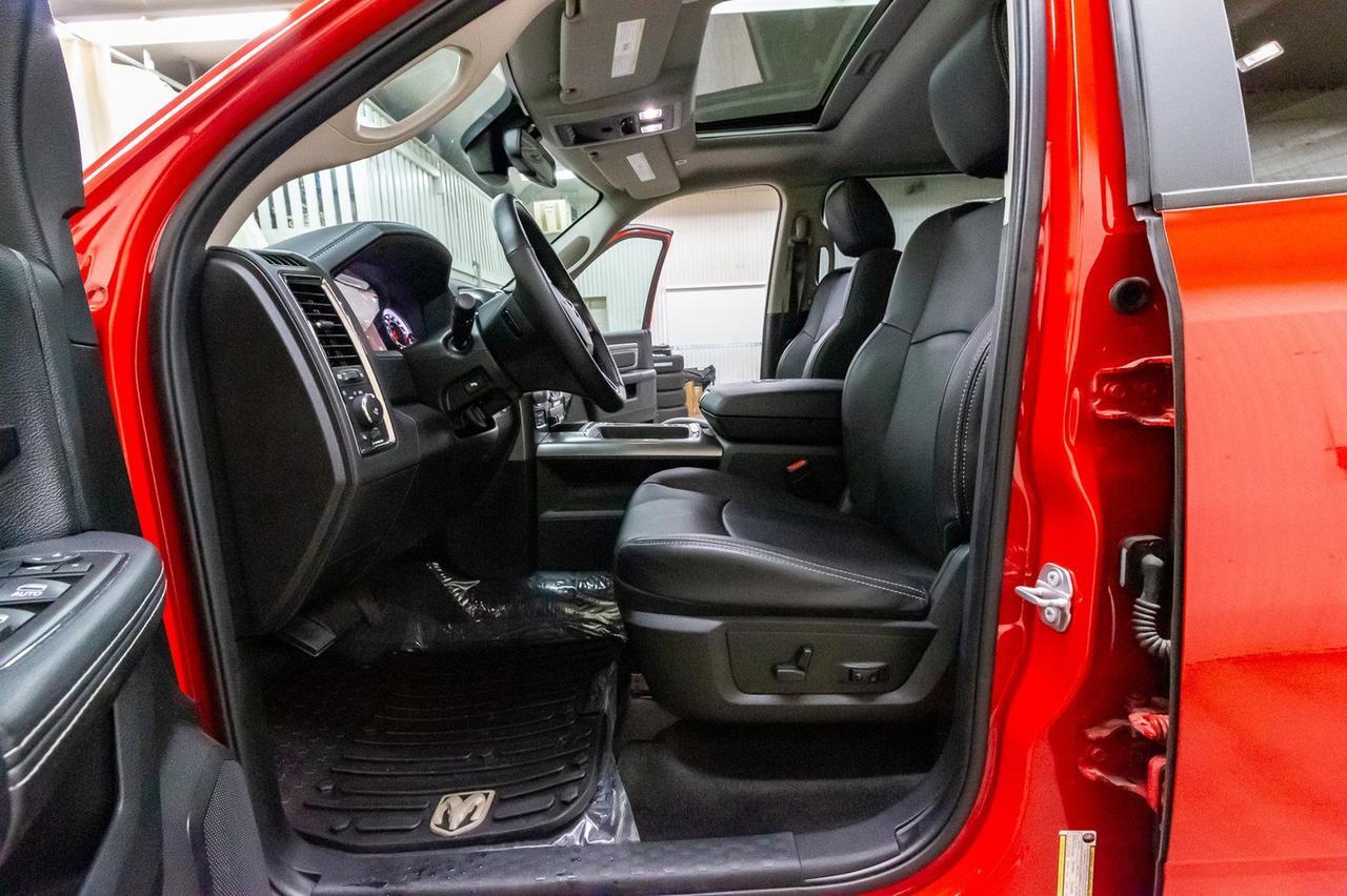 2017 Ram 1500 4x4 Crew Cab Sport Leather Roof Nav Red Deer AB