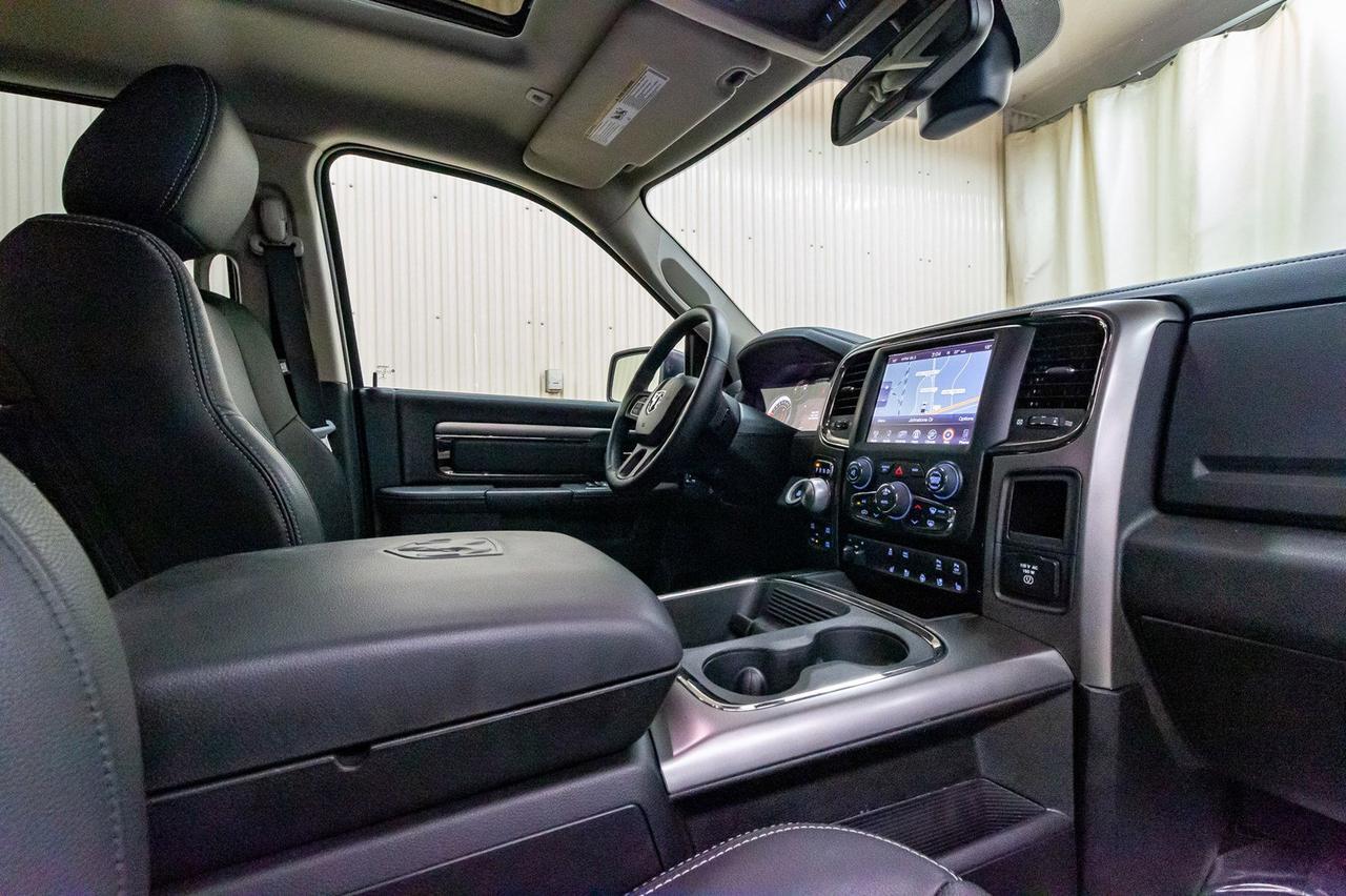 2017 Ram 1500 4x4 Crew Cab Sport Leather Roof Nav Red Deer AB