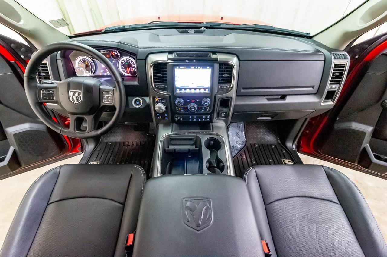 2017 Ram 1500 4x4 Crew Cab Sport Leather Roof Nav Red Deer AB