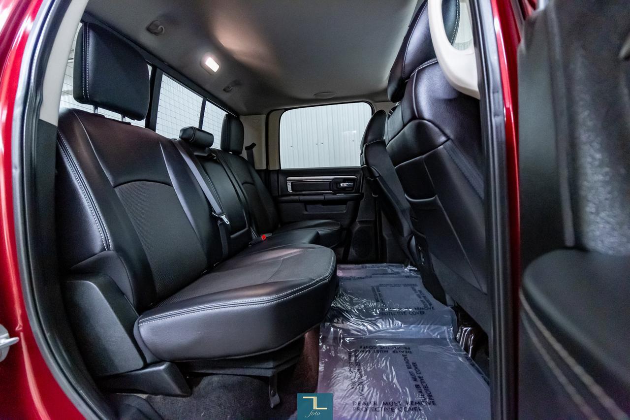 2017 Ram 1500 4x4 Crew Cab Sport Leather Roof Nav Red Deer AB