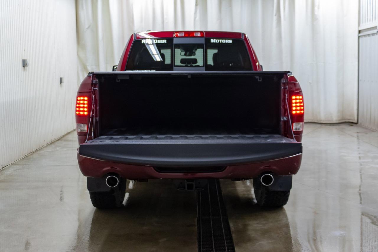 2017 Ram 1500 4x4 Crew Cab Sport Leather Roof Nav Red Deer AB