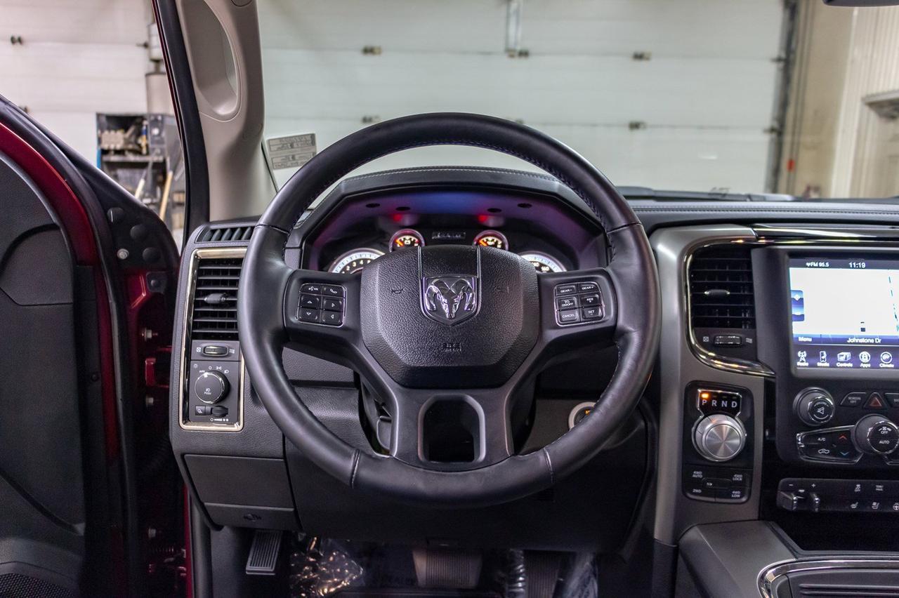 2017 Ram 1500 4x4 Crew Cab Sport Leather Roof Nav Red Deer AB