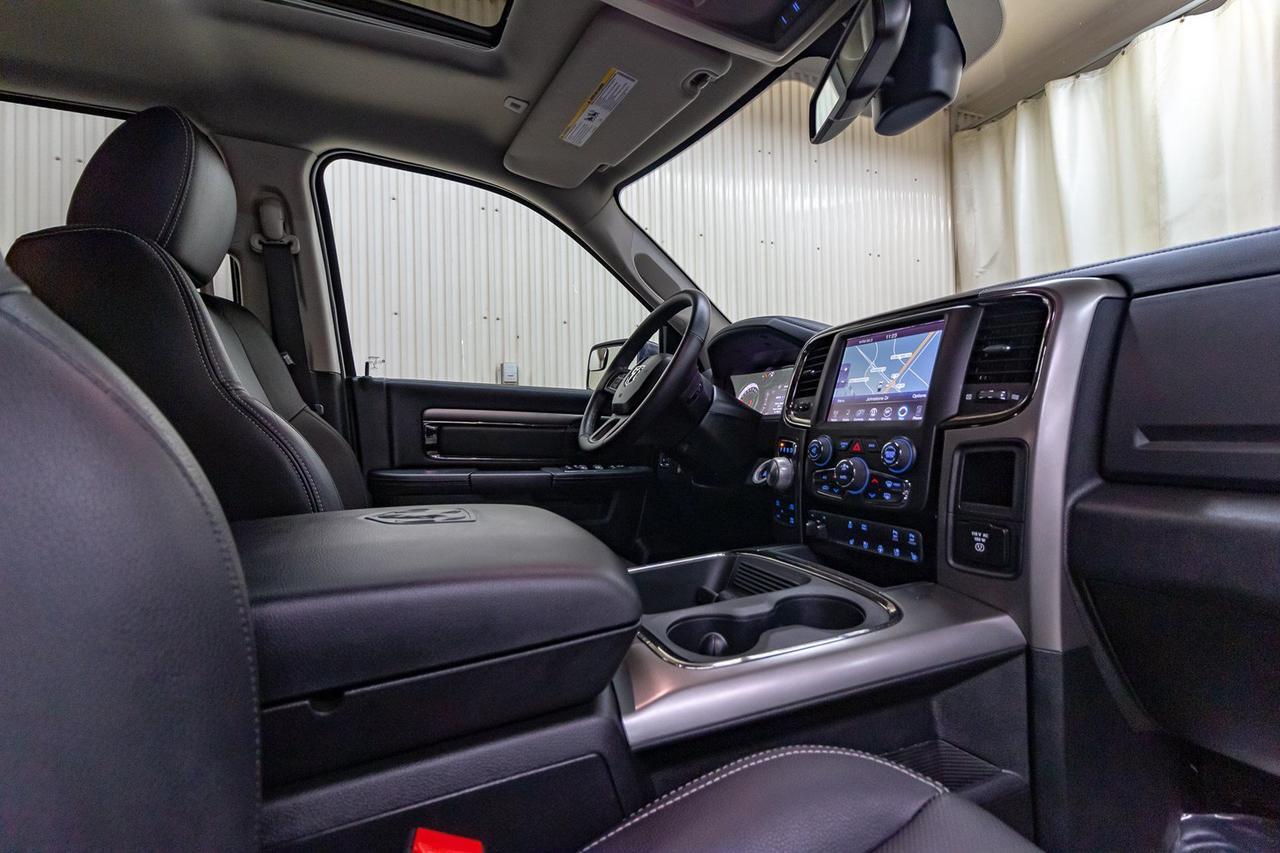 2017 Ram 1500 4x4 Crew Cab Sport Leather Roof Nav Red Deer AB
