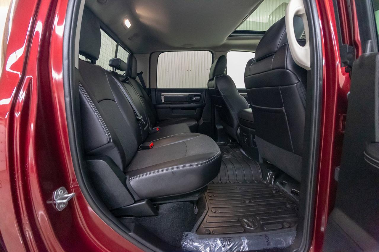 2017 Ram 1500 4x4 Crew Cab Sport Leather Roof Nav Red Deer AB