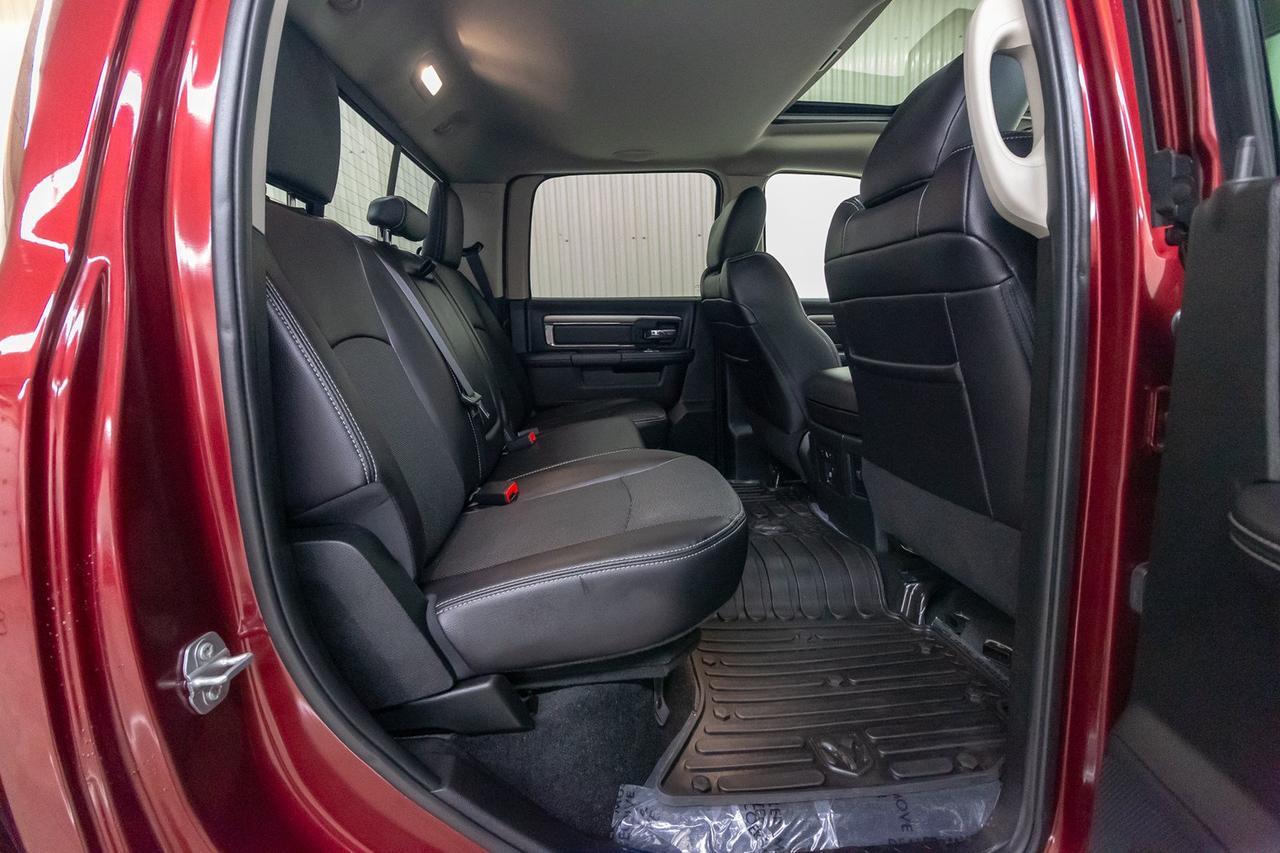 2017 Ram 1500 4x4 Crew Cab Sport Leather Roof Nav Red Deer AB