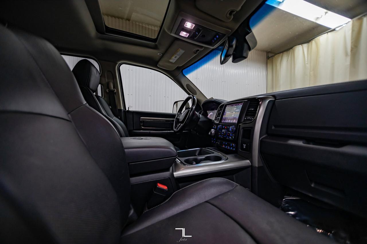 2017 Ram 1500 4x4 Crew Cab Sport Leather Roof Nav Red Deer AB