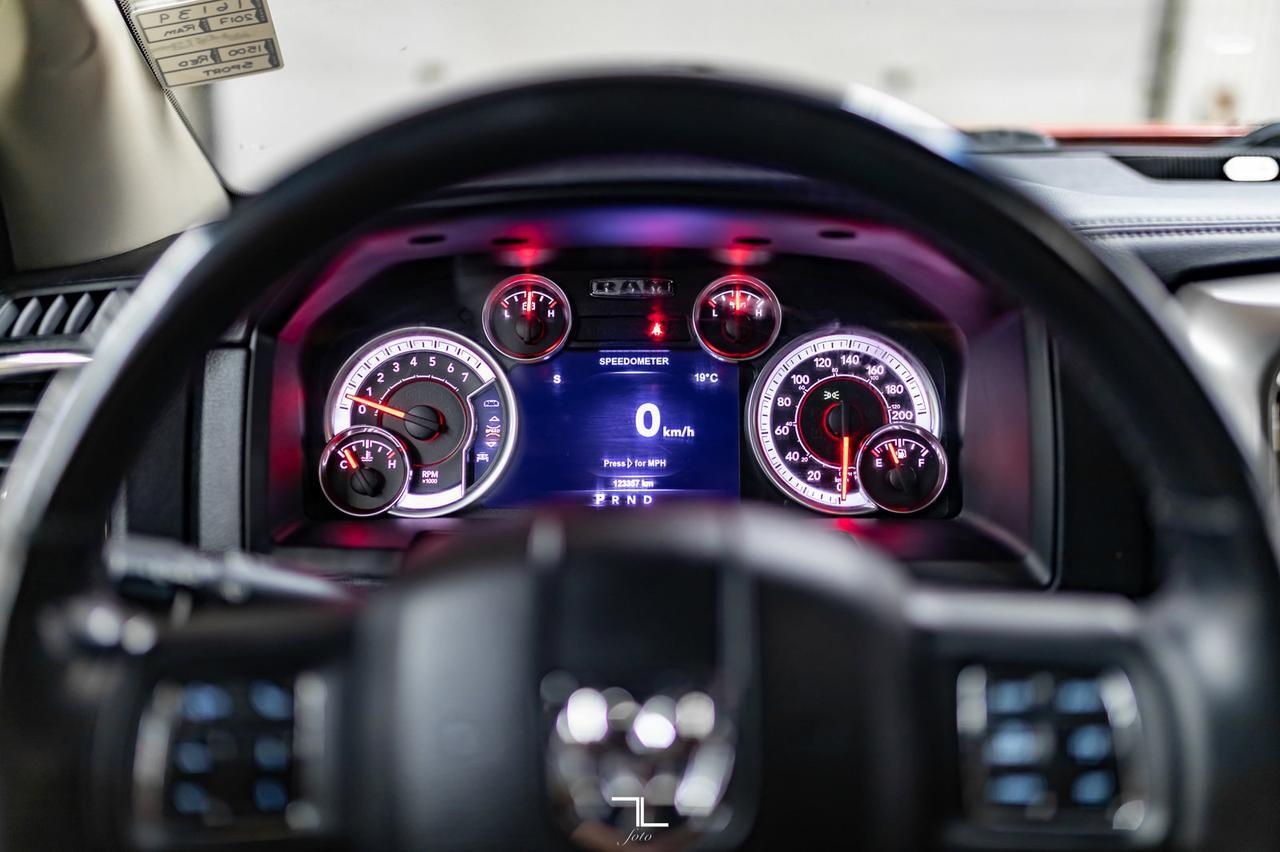 2017 Ram 1500 4x4 Crew Cab Sport Leather Roof Nav Red Deer AB