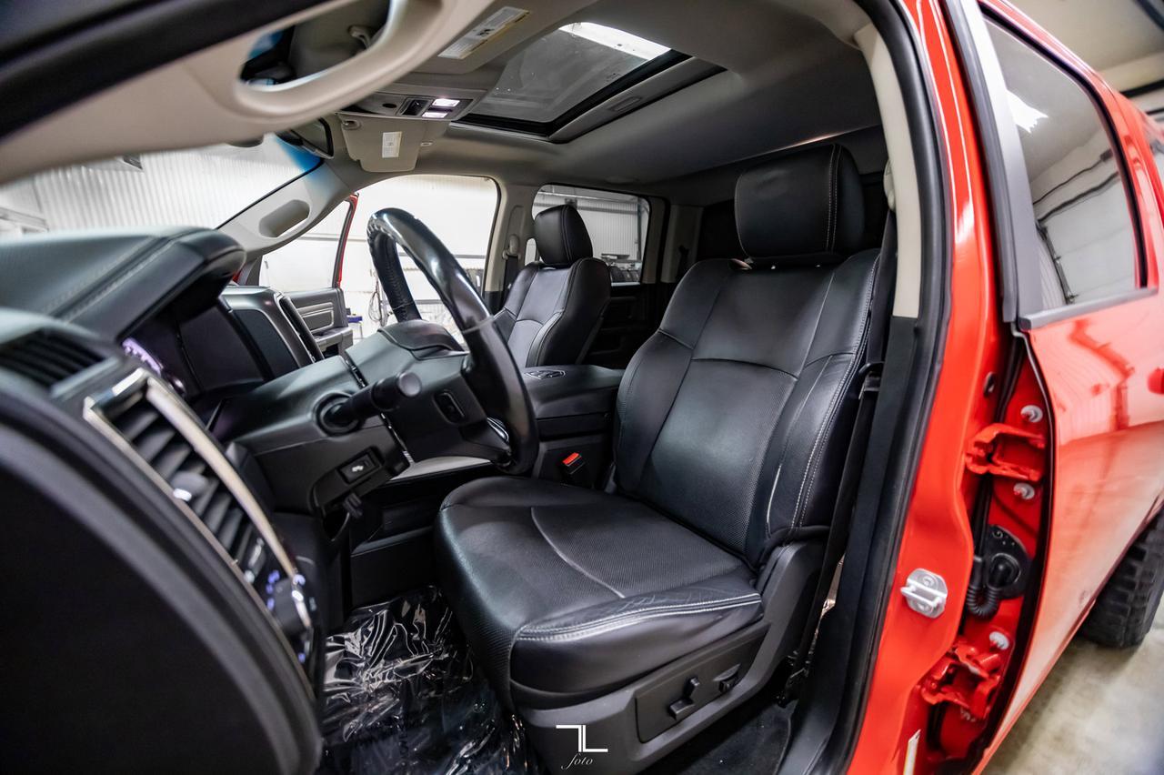 2017 Ram 1500 4x4 Crew Cab Sport Leather Roof Nav Red Deer AB