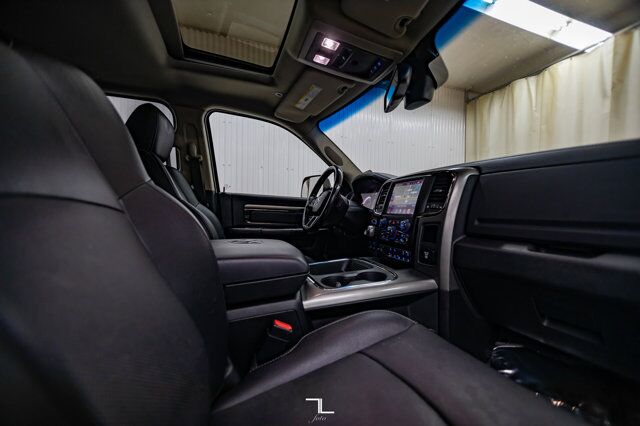 2017 Ram 1500 4x4 Crew Cab Sport Leather Roof Nav Red Deer AB