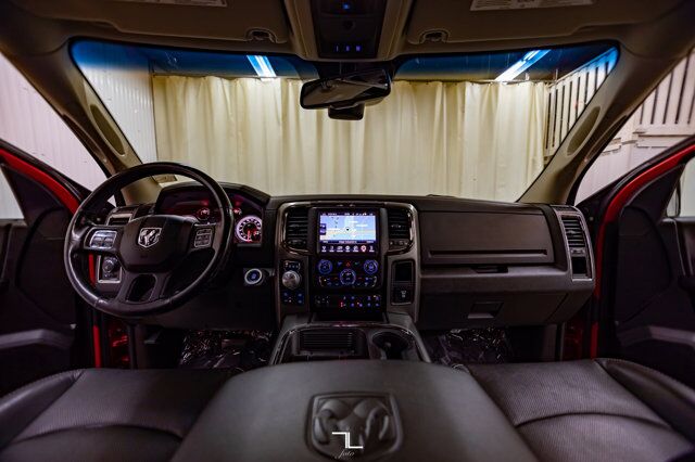 2017 Ram 1500 4x4 Crew Cab Sport Leather Roof Nav Red Deer AB