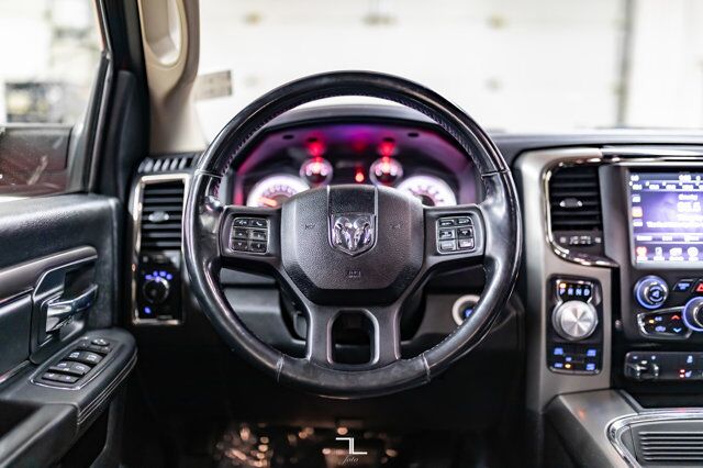 2017 Ram 1500 4x4 Crew Cab Sport Leather Roof Nav Red Deer AB