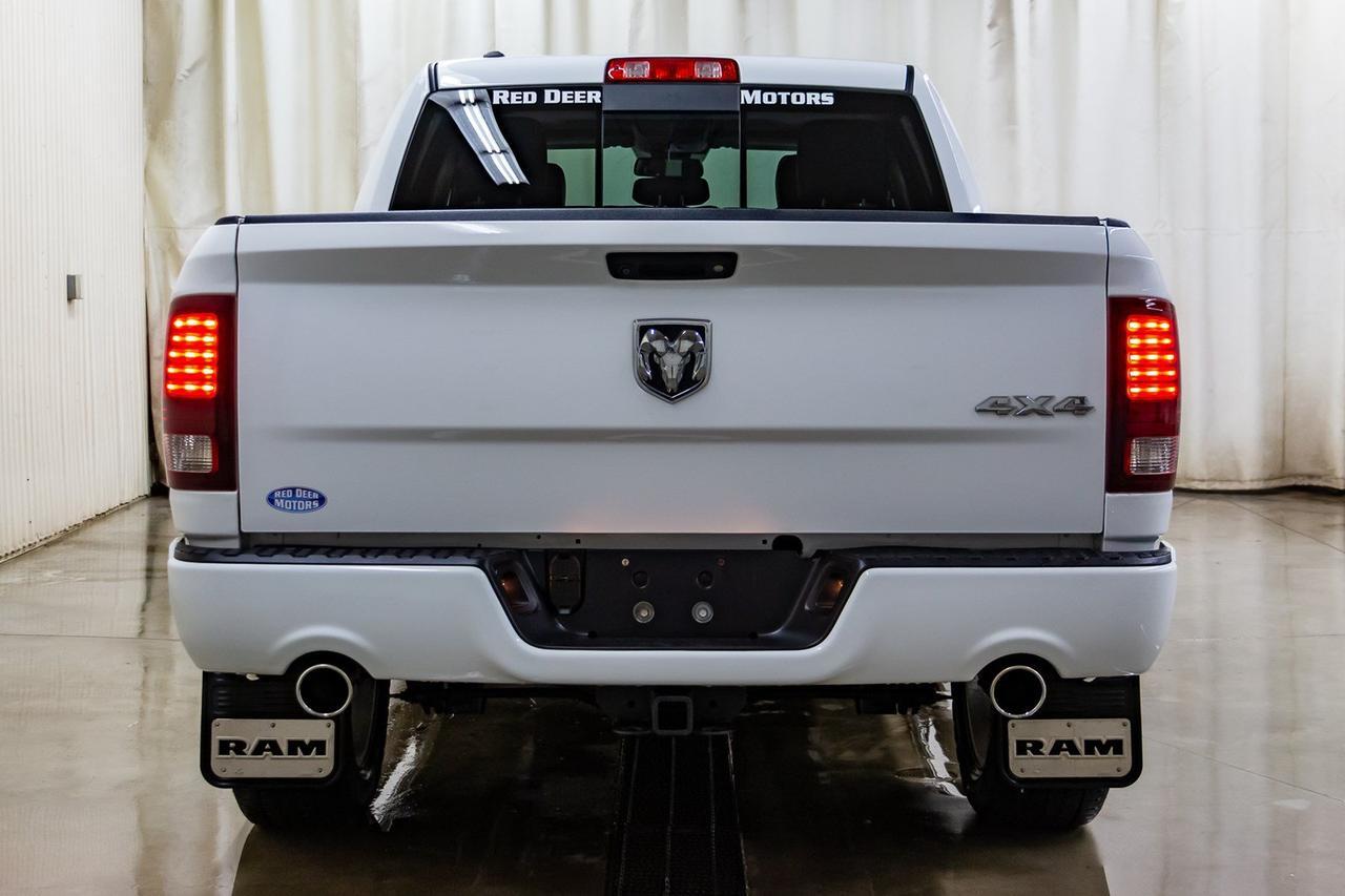 2017 Ram 1500 4x4 Crew Cab Sport Leather Roof Nav Red Deer AB