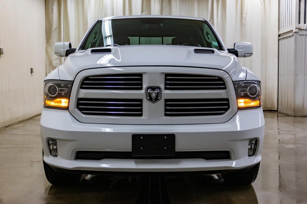 2017 Ram 1500 4x4 Crew Cab Sport Leather Roof Nav Red Deer AB