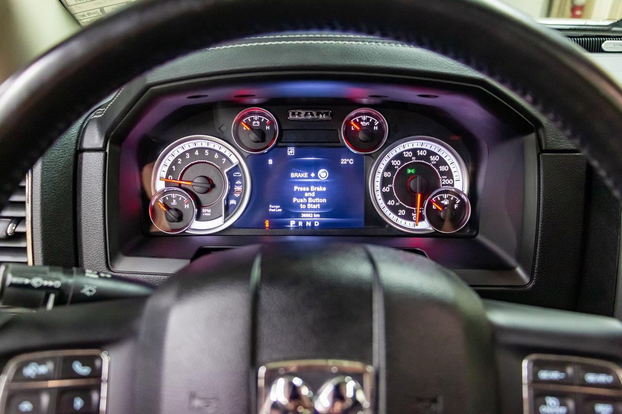 2017 Ram 1500 4x4 Crew Cab Sport Leather Roof Nav Red Deer AB