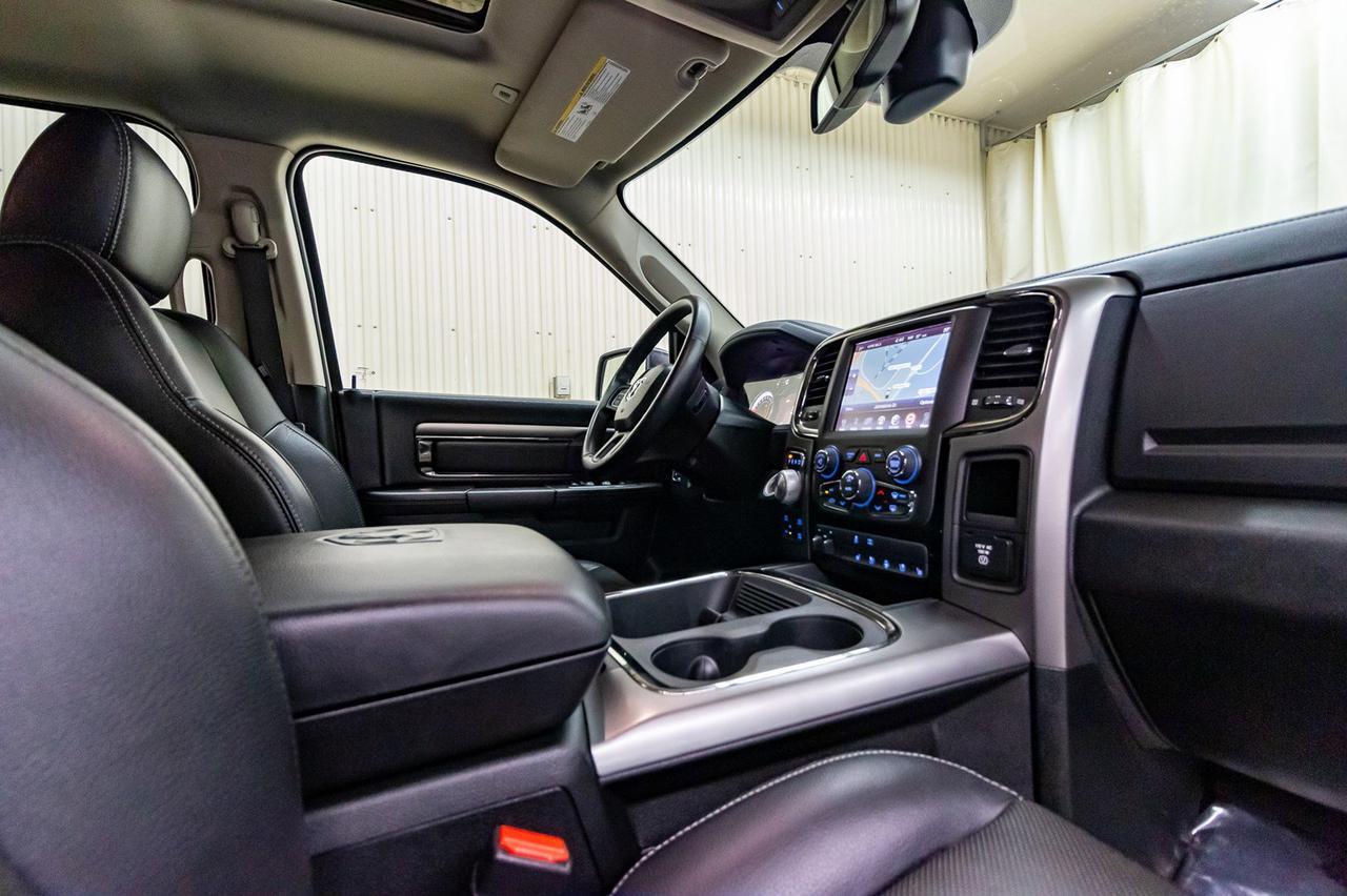 2017 Ram 1500 4x4 Crew Cab Sport Leather Roof Nav Red Deer AB