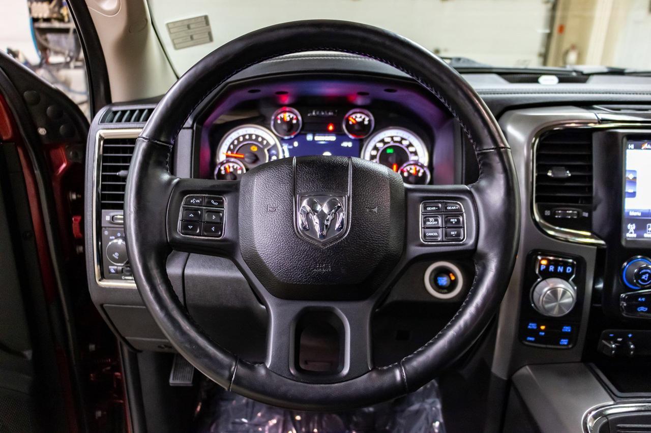 2017 Ram 1500 4x4 Crew Cab Sport Leather Roof Nav Red Deer AB