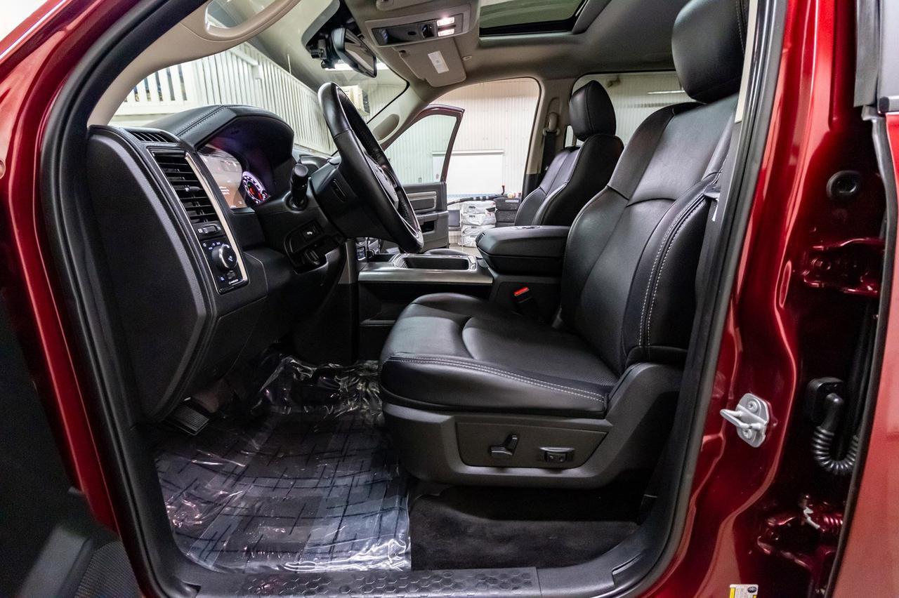 2017 Ram 1500 4x4 Crew Cab Sport Leather Roof Nav Red Deer AB