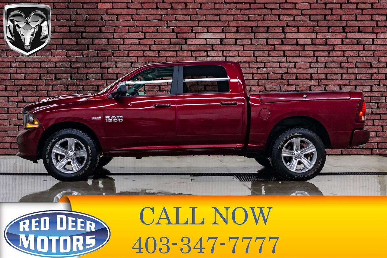 2017 Ram 1500 4x4 Crew Cab Sport Leather Roof Nav