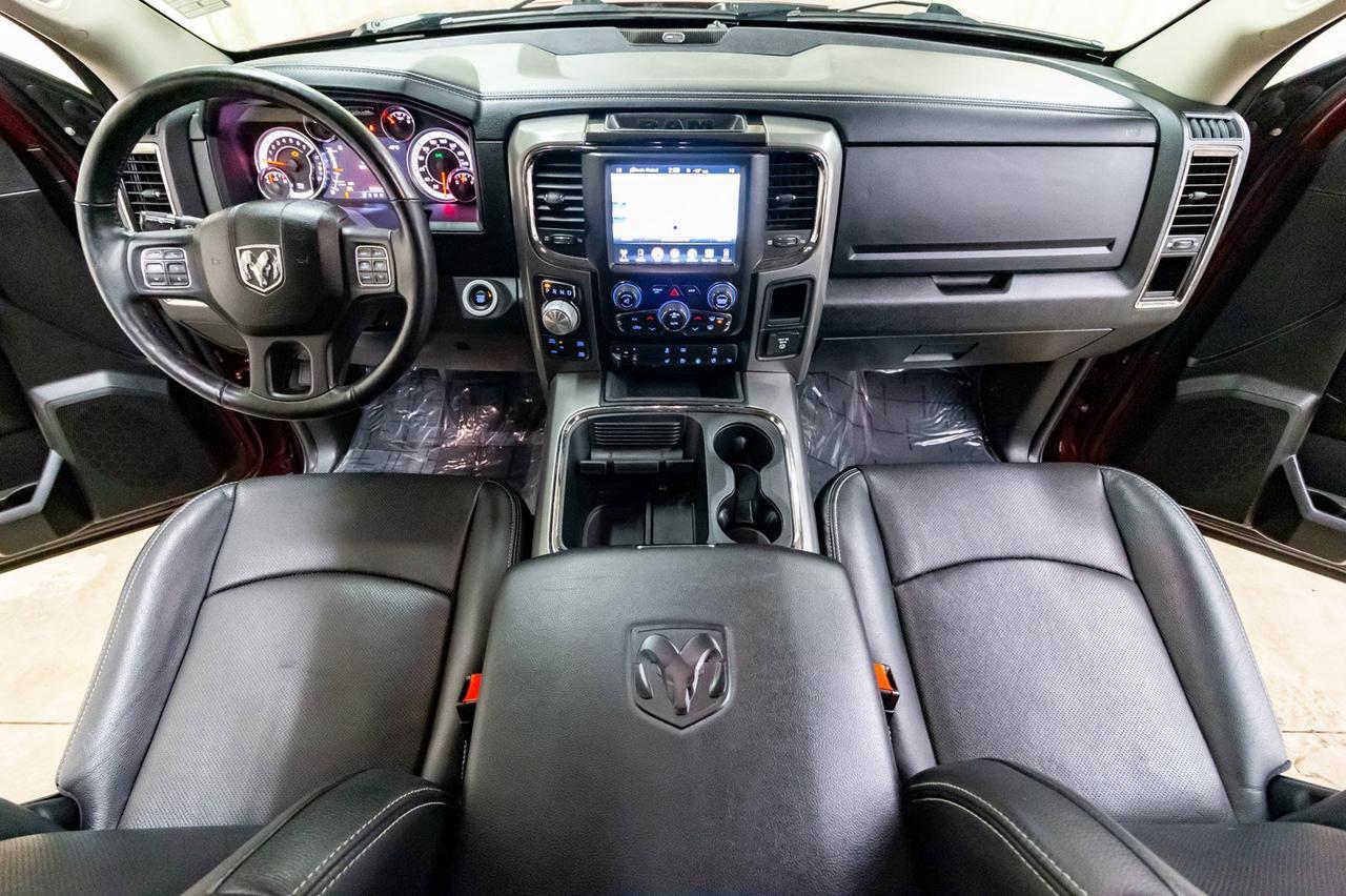 2017 Ram 1500 4x4 Crew Cab Sport Leather Roof Nav Red Deer AB