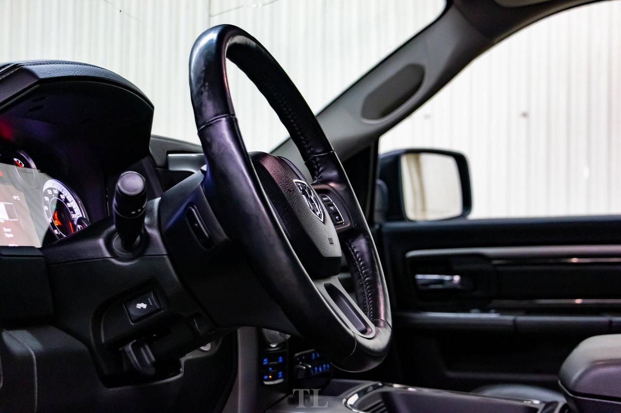 2017 Ram 1500 4x4 Crew Cab Sport Level Kit Wheels Leather Roof Nav Red Deer AB